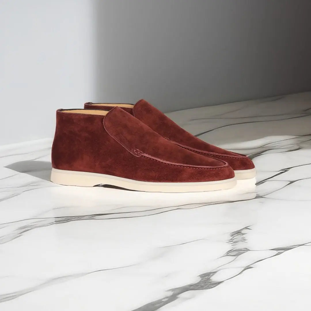 Grayson | Men's Comfortable Suede Loafers