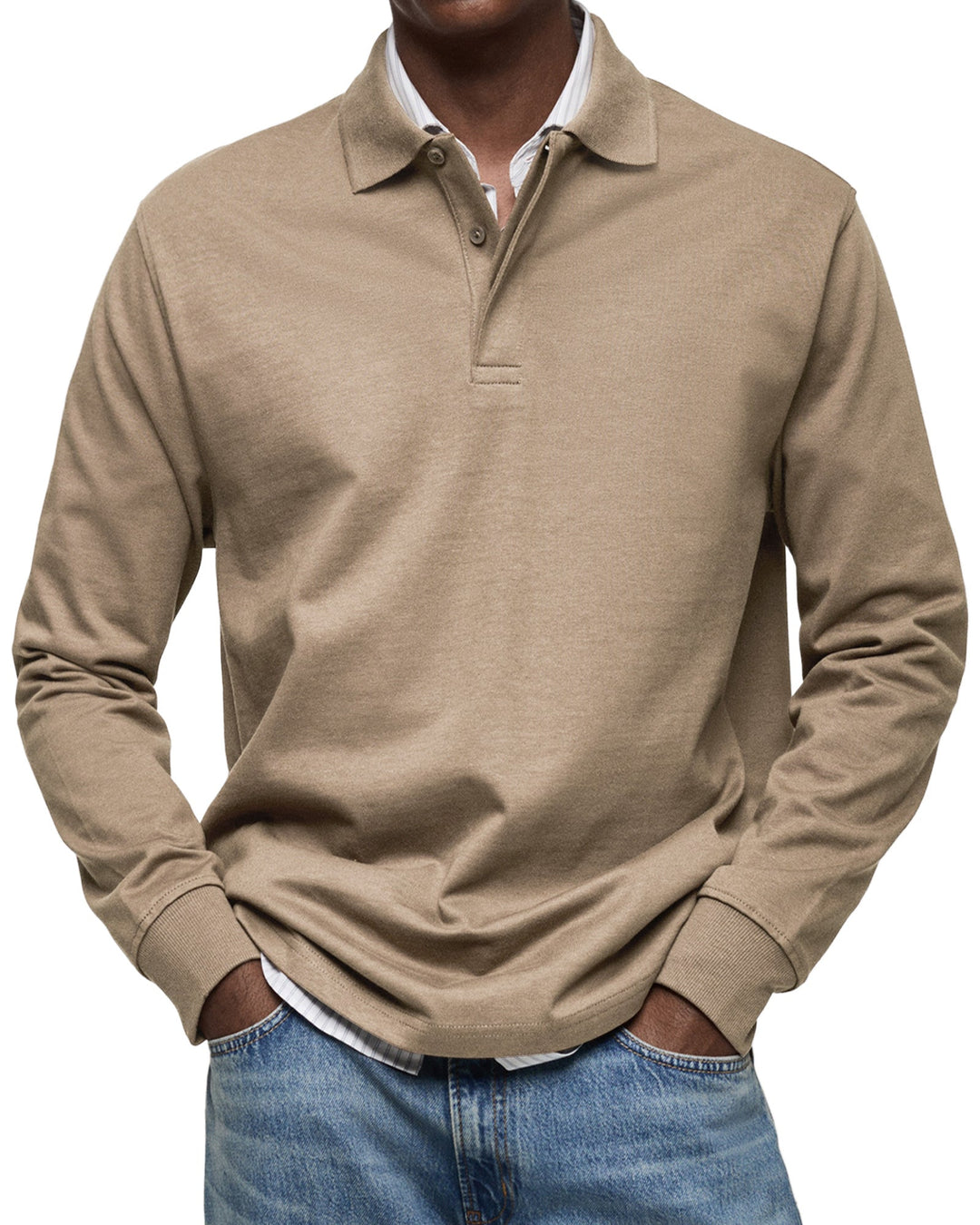 Hayes | Relaxed Long Sleeve Polo
