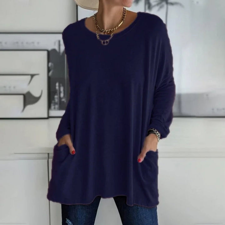 Rosamonde | Oversized women sweater with side pockets