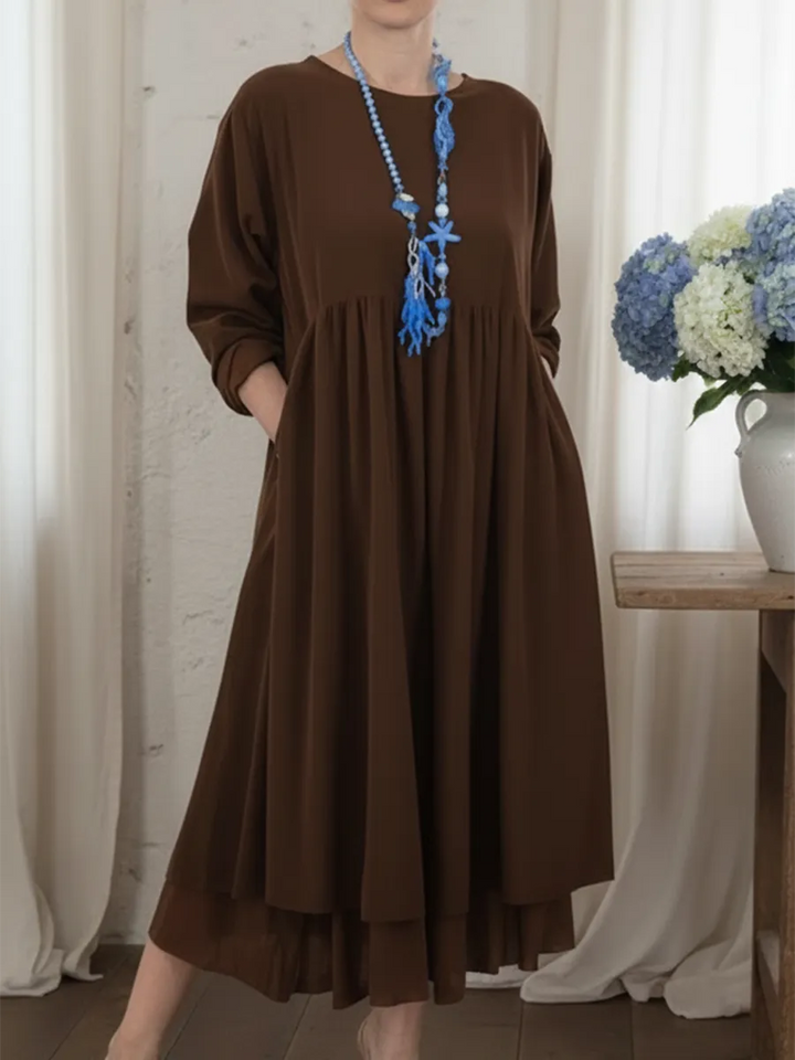 Ainsley | Flowy Everyday Midi Dress