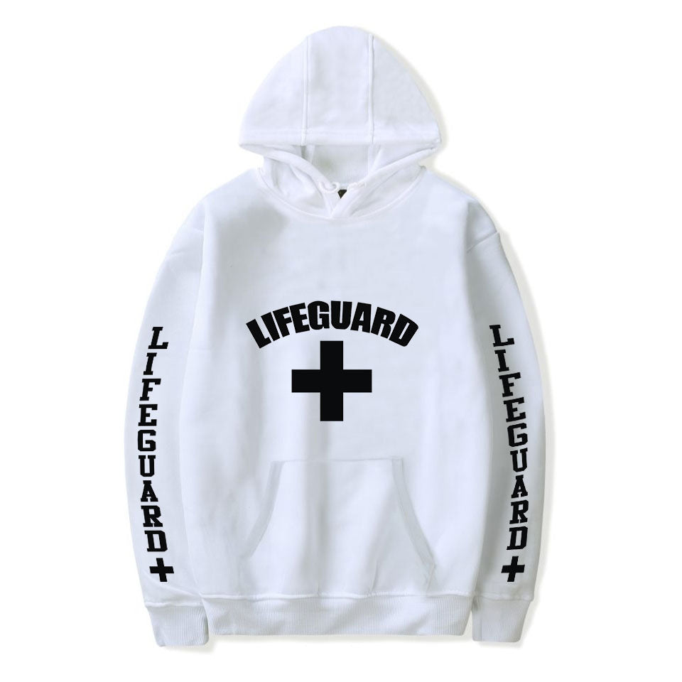 Men's hooded sweater jacket with slim fit