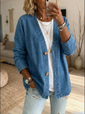 Winslet | Women's Denim Button Cardigan