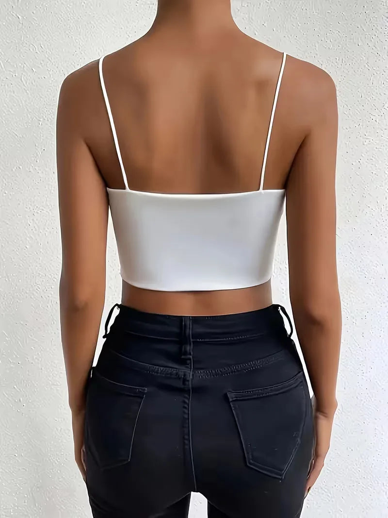 Nova | Spaghetti Strap Crop Top