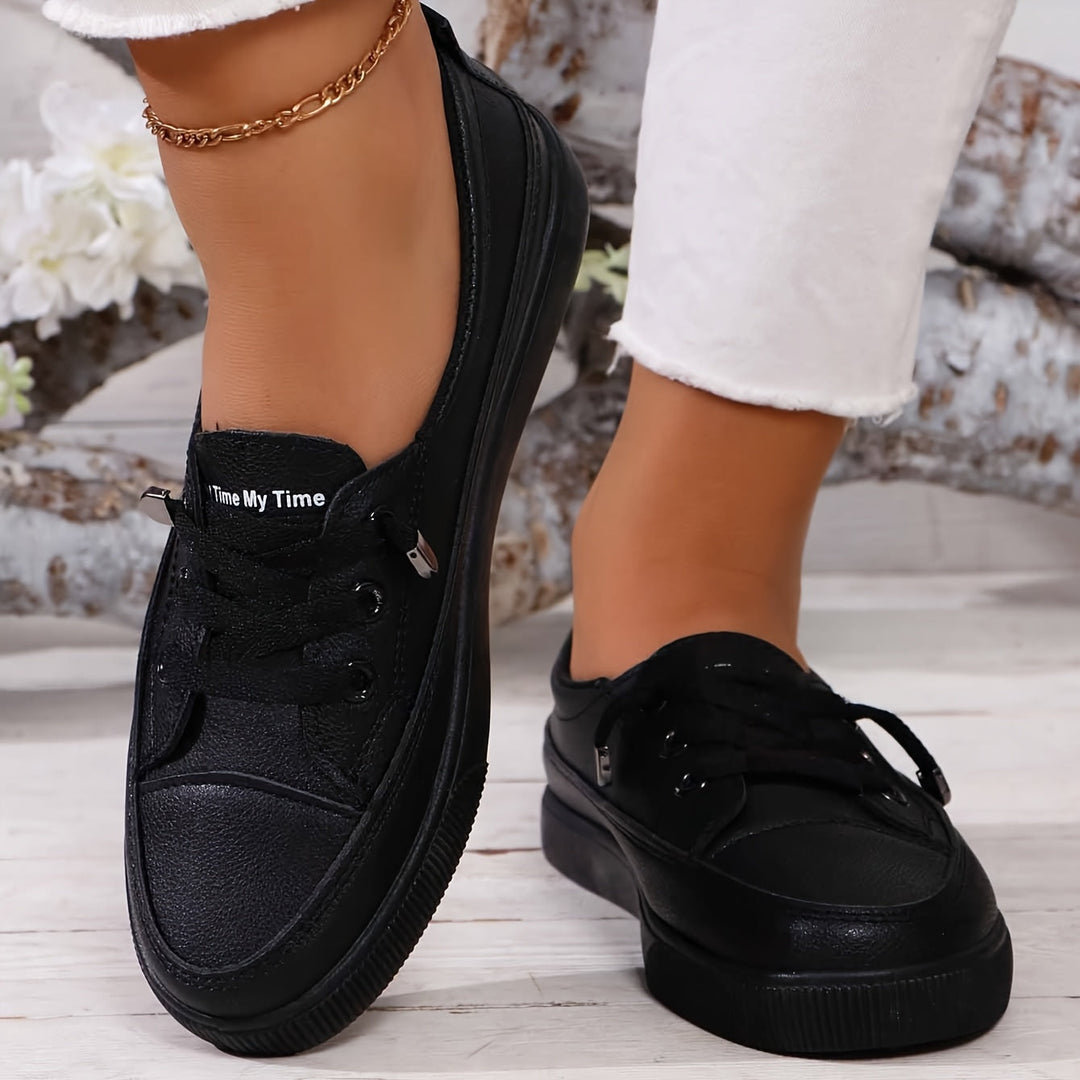 Brooke | Everyday Comfort Leather Sneakers