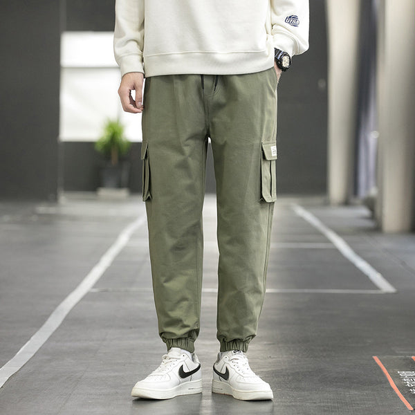 Micah | Men's Loose Fit Cargo Pants with Multi Pockets