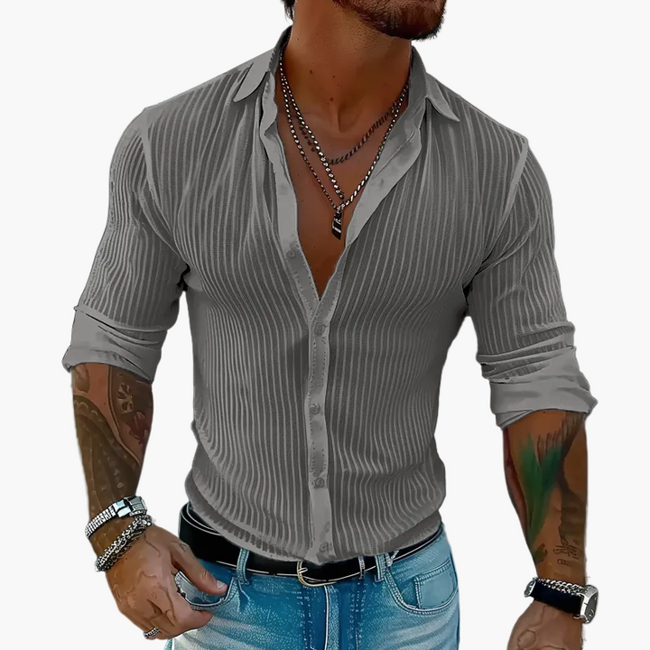 Irving | Striped dress shirt men