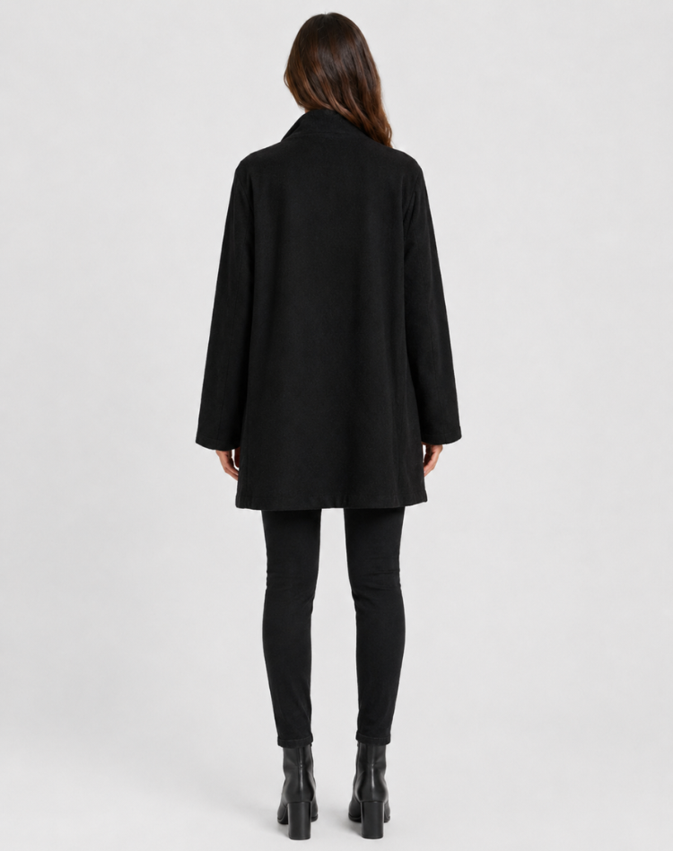 Genevieve | Tailored Wool Blend Office Coat