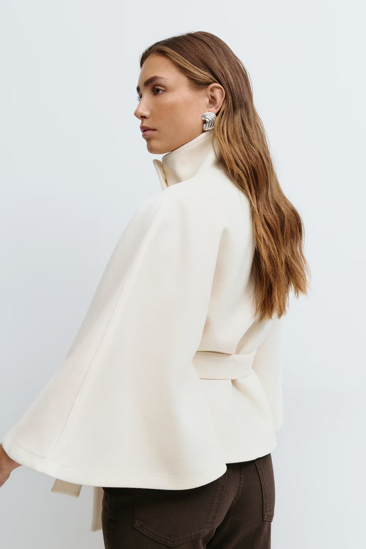 Vivian | Women's Belted Cape Coat