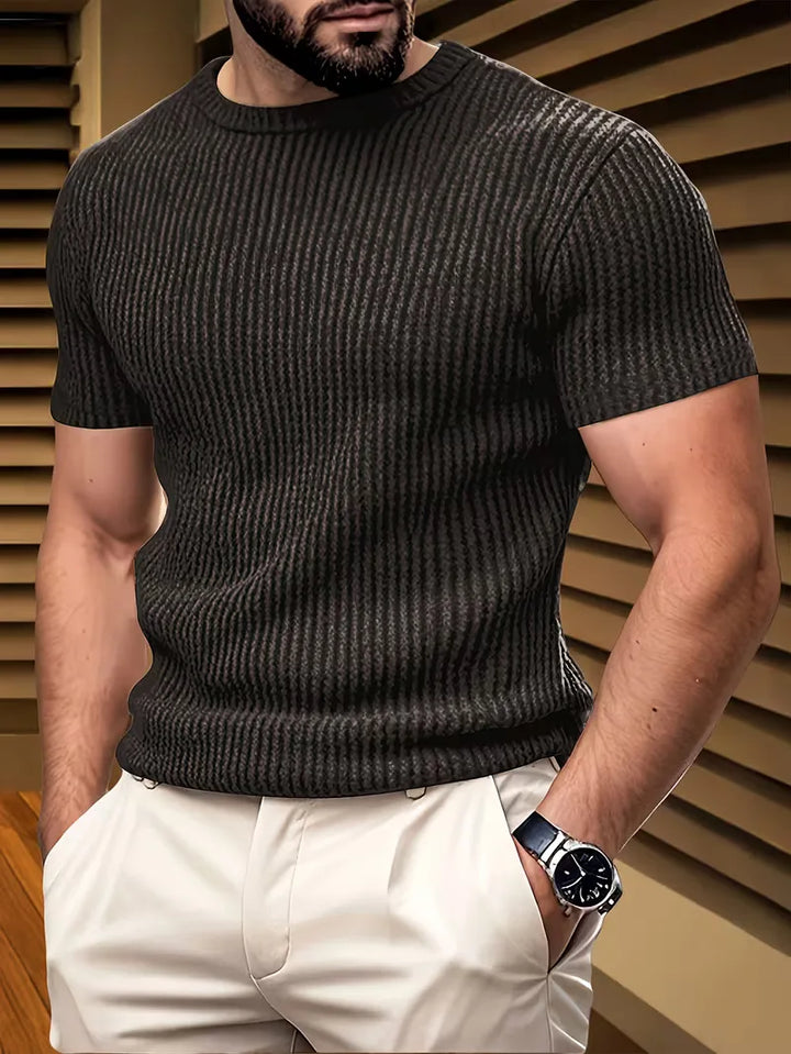 Hayes | Textured Knit T-Shirt