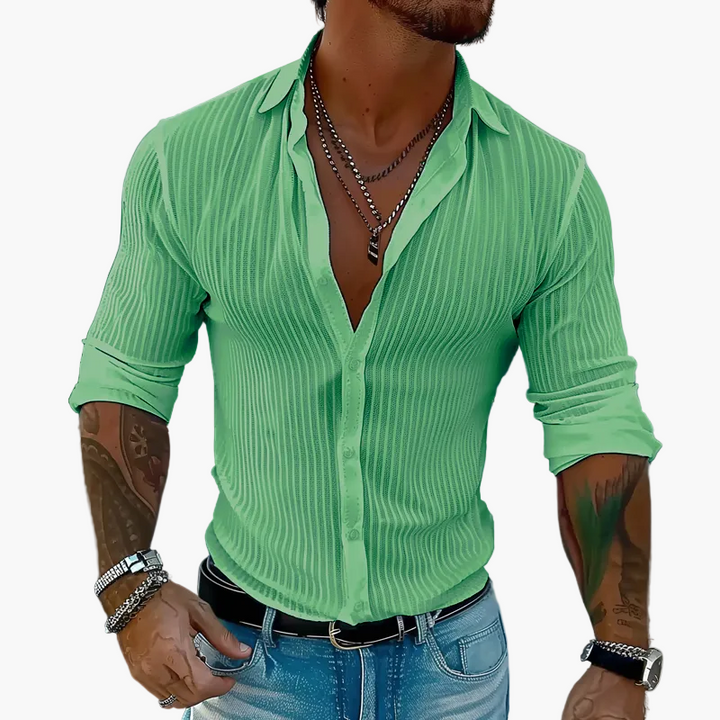 Irving | Striped dress shirt men
