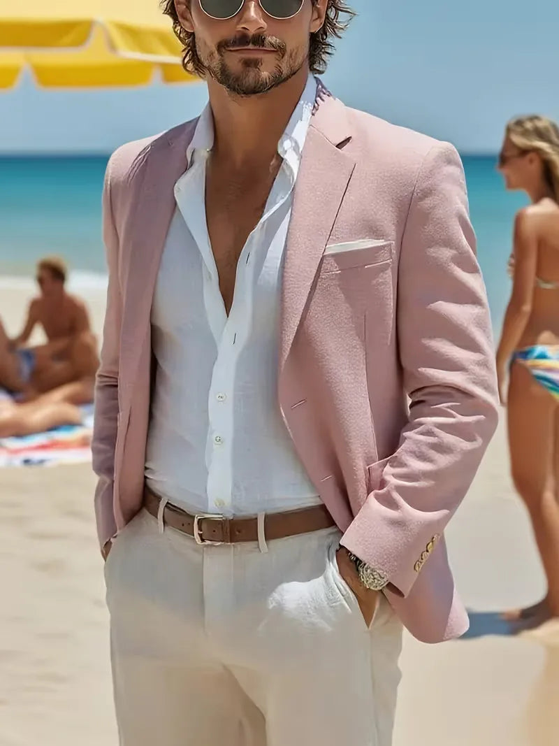 Grayson | Lightweight Linen Blazer