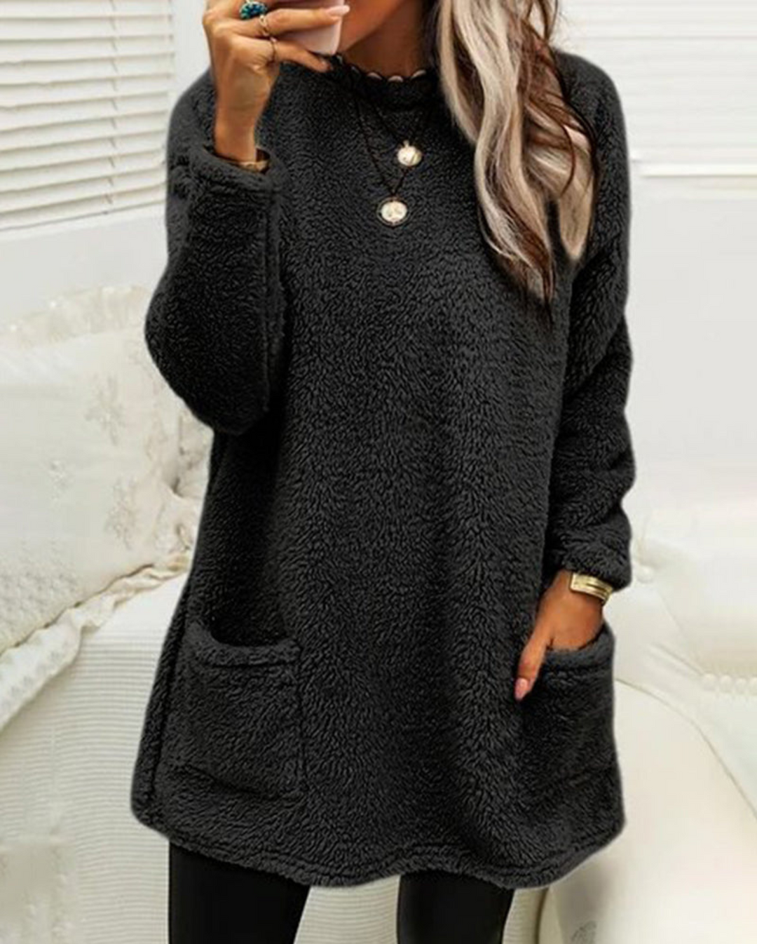 Paisley | Cozy Long Knit Sweater