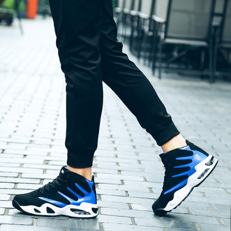 Men's high-top air cushion basketball shoes