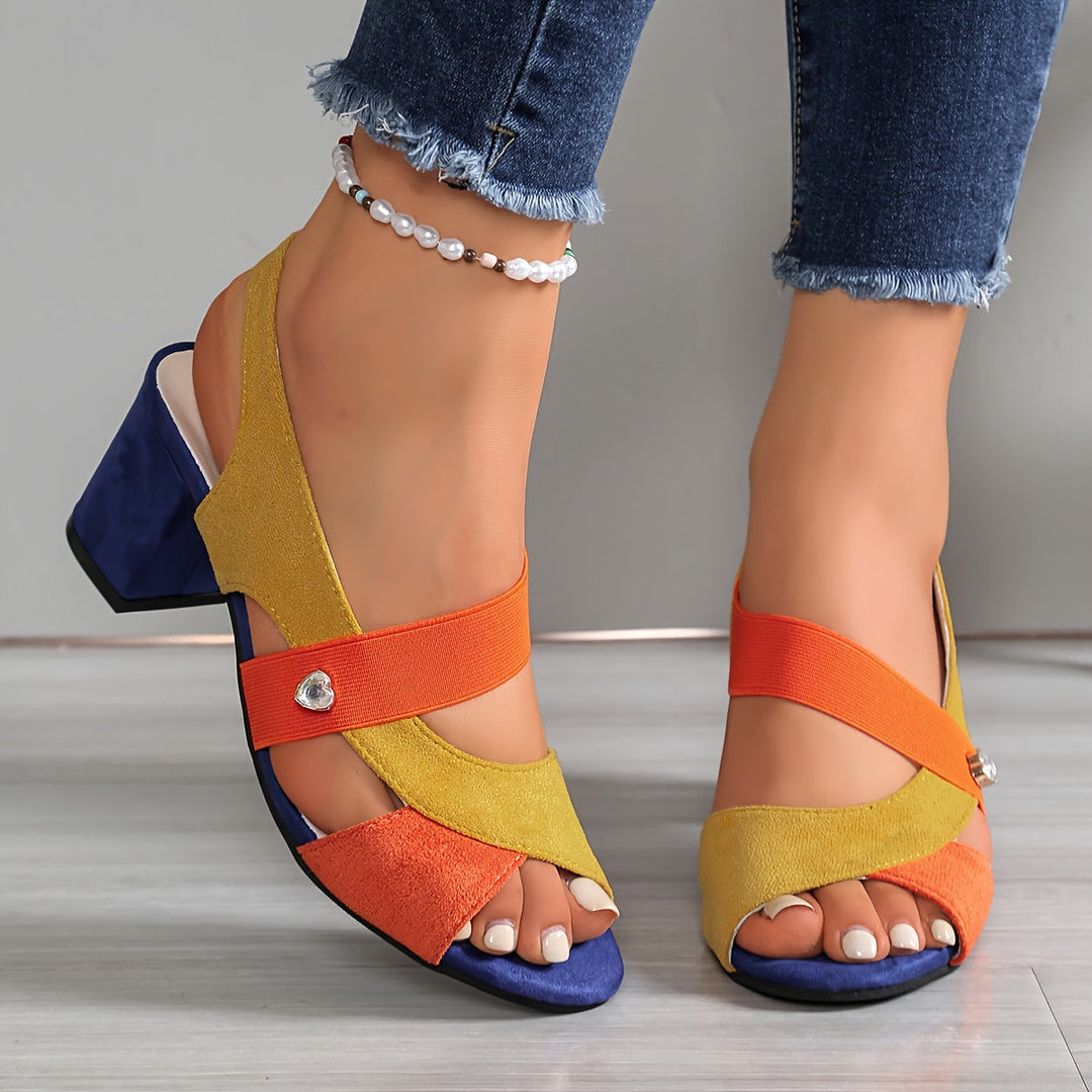 Farah | Orthopedic block heels for women