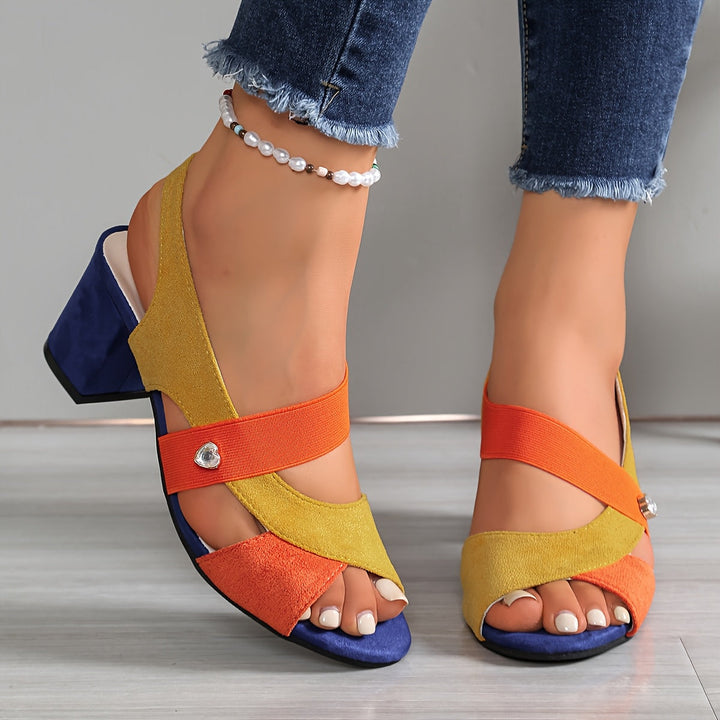 Farah | Orthopedic block heels for women