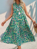 Everly | Printed Tiered Maxi Dress