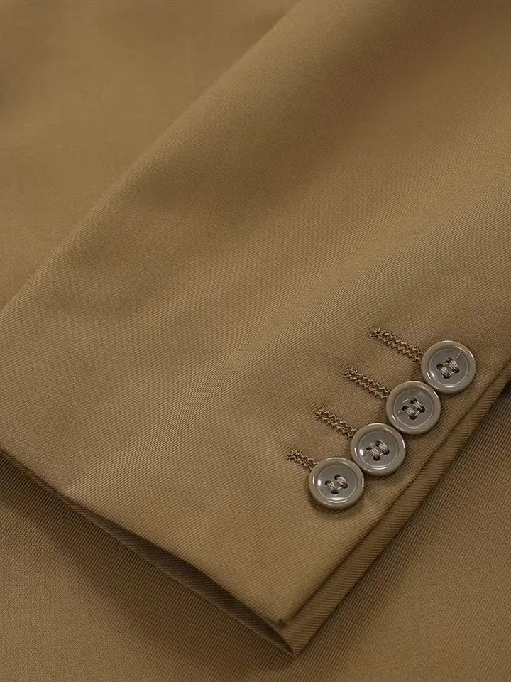 Sterling | Slim Fit Mandarin Collar Blazer