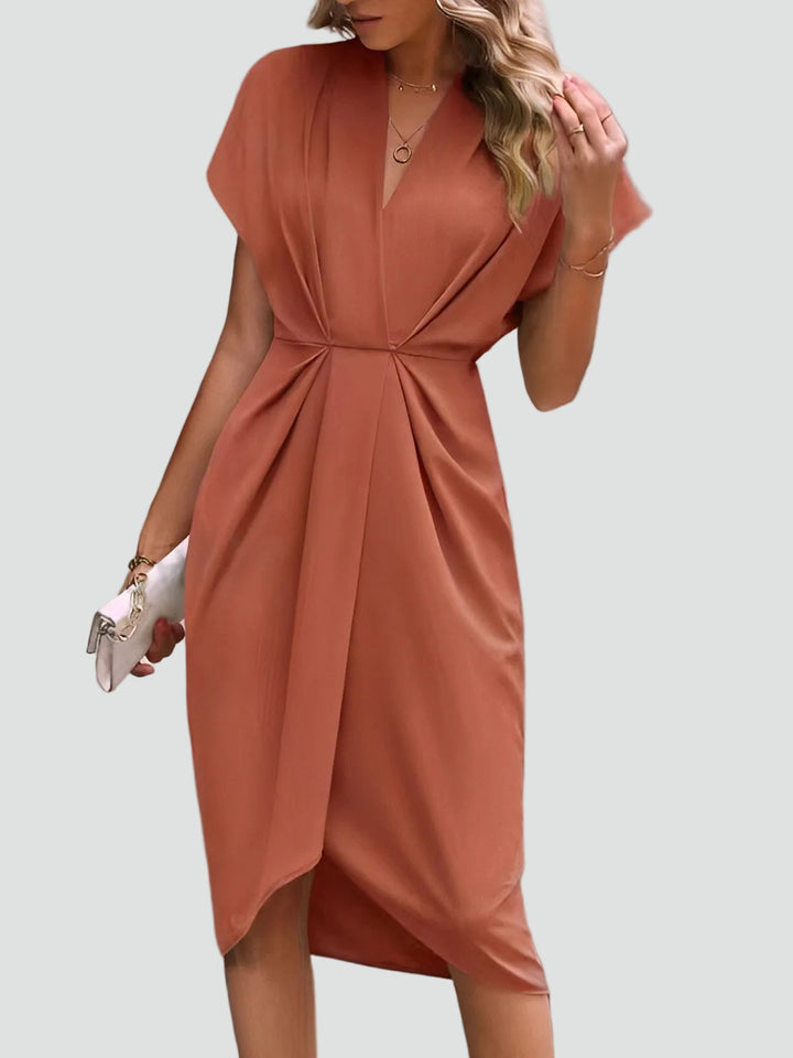 Ava | Women’s Wrap Midi Cocktail Dress