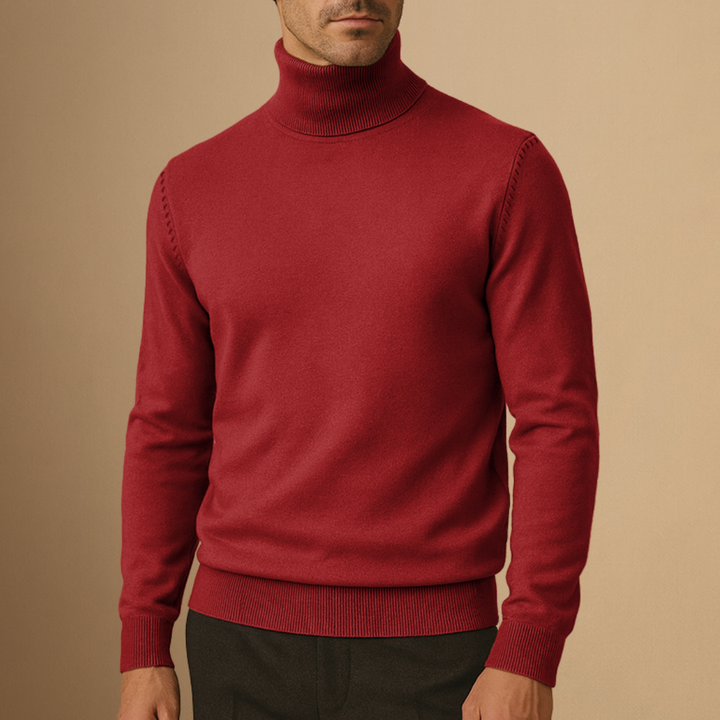 Gavin | Classic Soft Knit Turtleneck