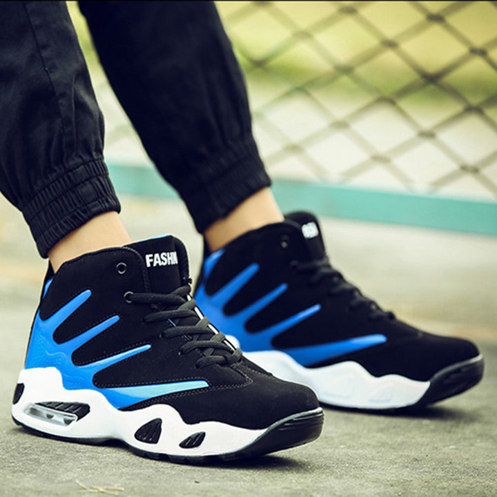 Men's high-top air cushion basketball shoes