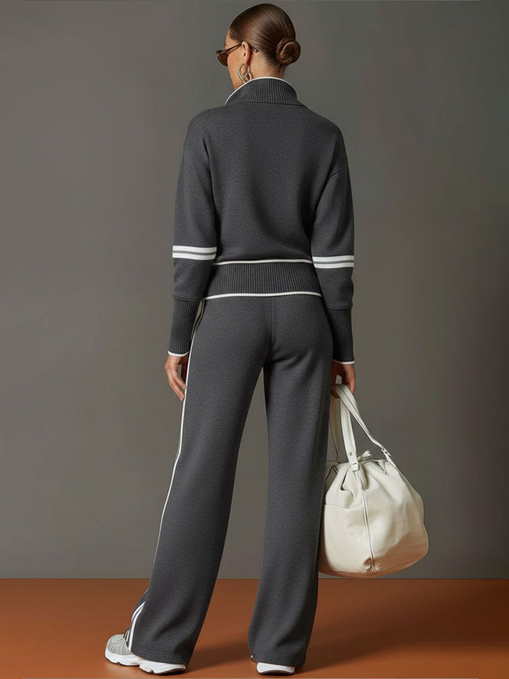 Thea | Blouse and wide-leg pants set