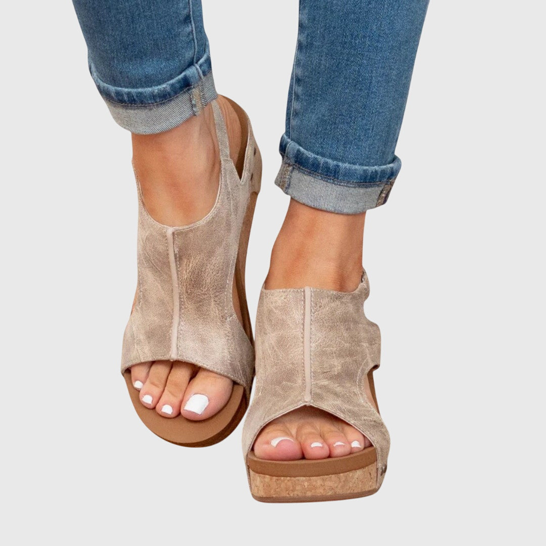 Brooke | Orthopedic Comfort Wedge Sandals