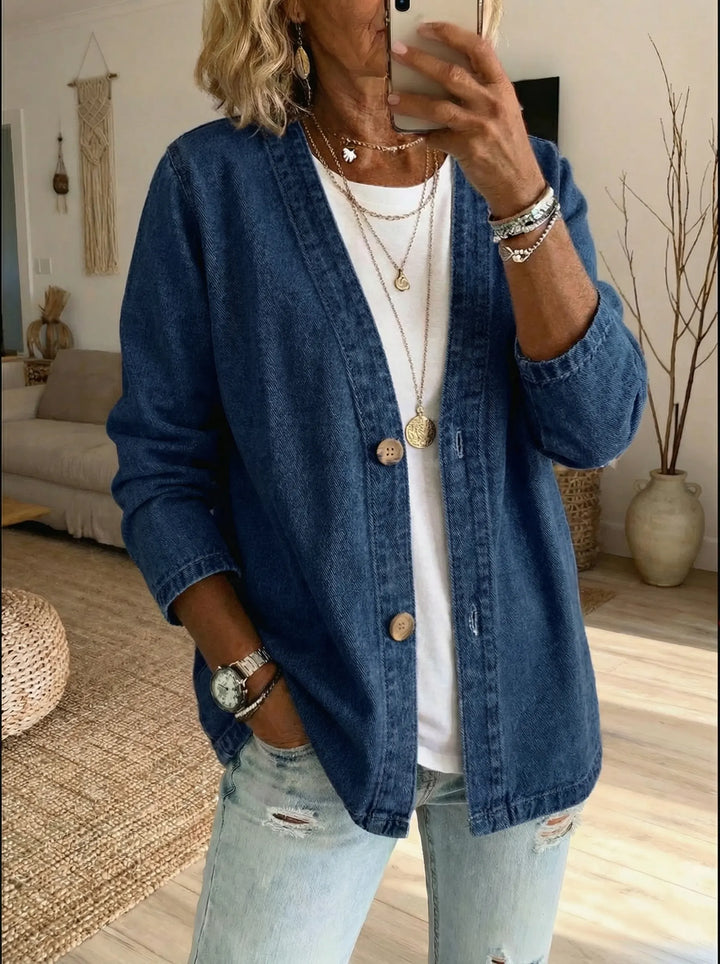 Winslet | Women's Denim Button Cardigan