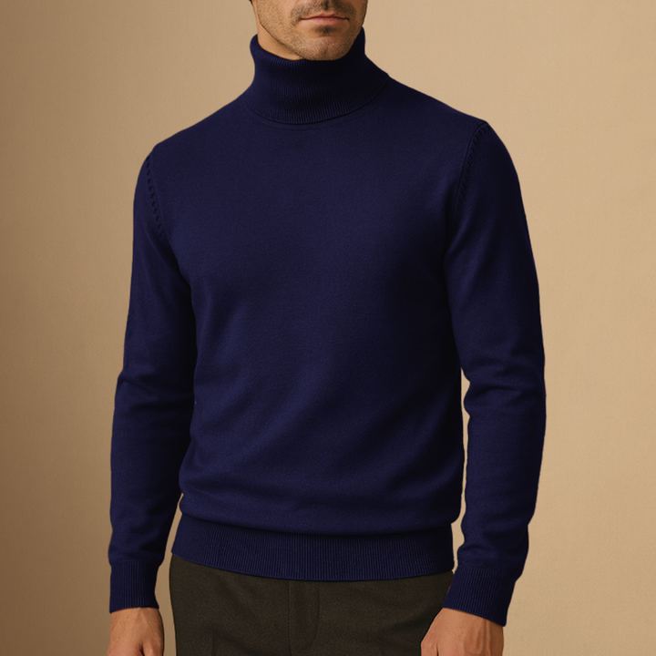 Gavin | Classic Soft Knit Turtleneck