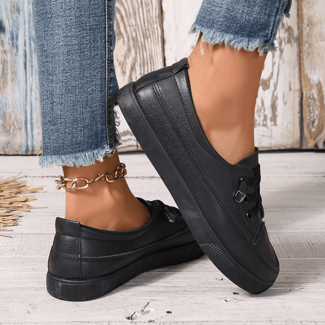 Brooke | Everyday Comfort Leather Sneakers