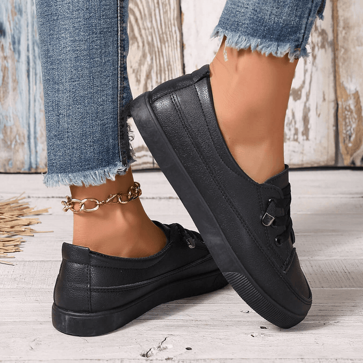 Brooke | Everyday Comfort Leather Sneakers