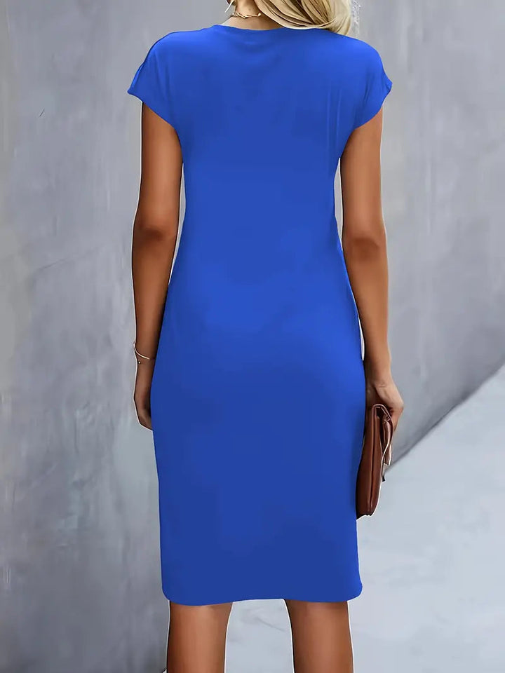 Hailey | Elegant Fitted Midi Dress