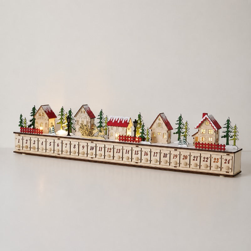 Callie | Wooden Christmas Village Advent Calendar