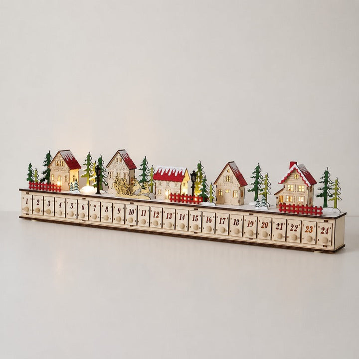 Callie | Wooden Christmas Village Advent Calendar