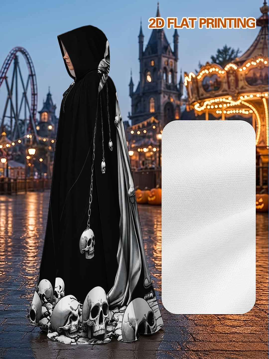 Finnian | Hooded Halloween cape