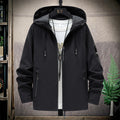 Adrian | Men's Hooded Zip Bomber Jacket