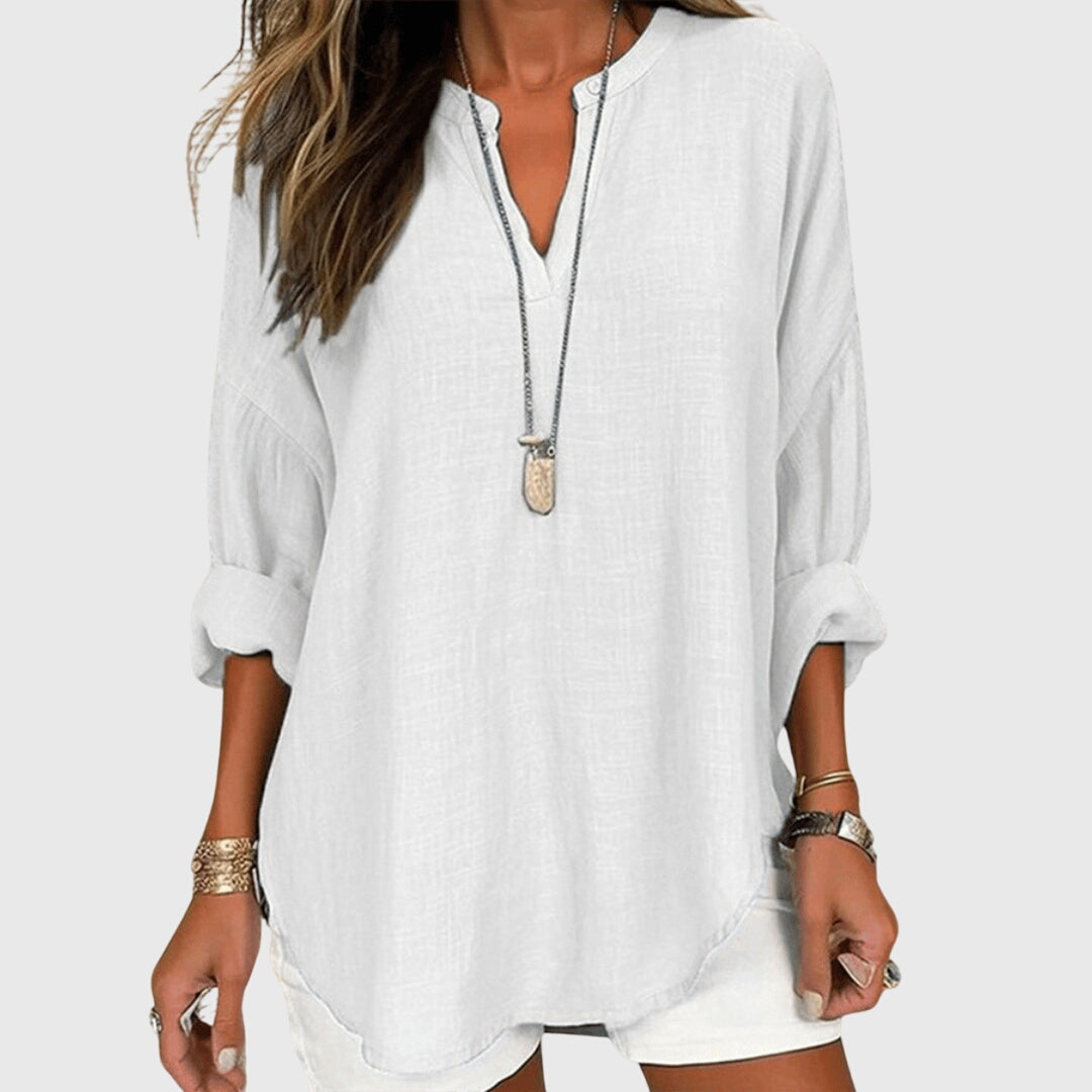 Opal | Flowy Beach Cover-Up Shirt