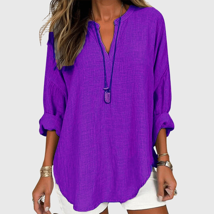 Opal | Flowy Beach Cover-Up Shirt