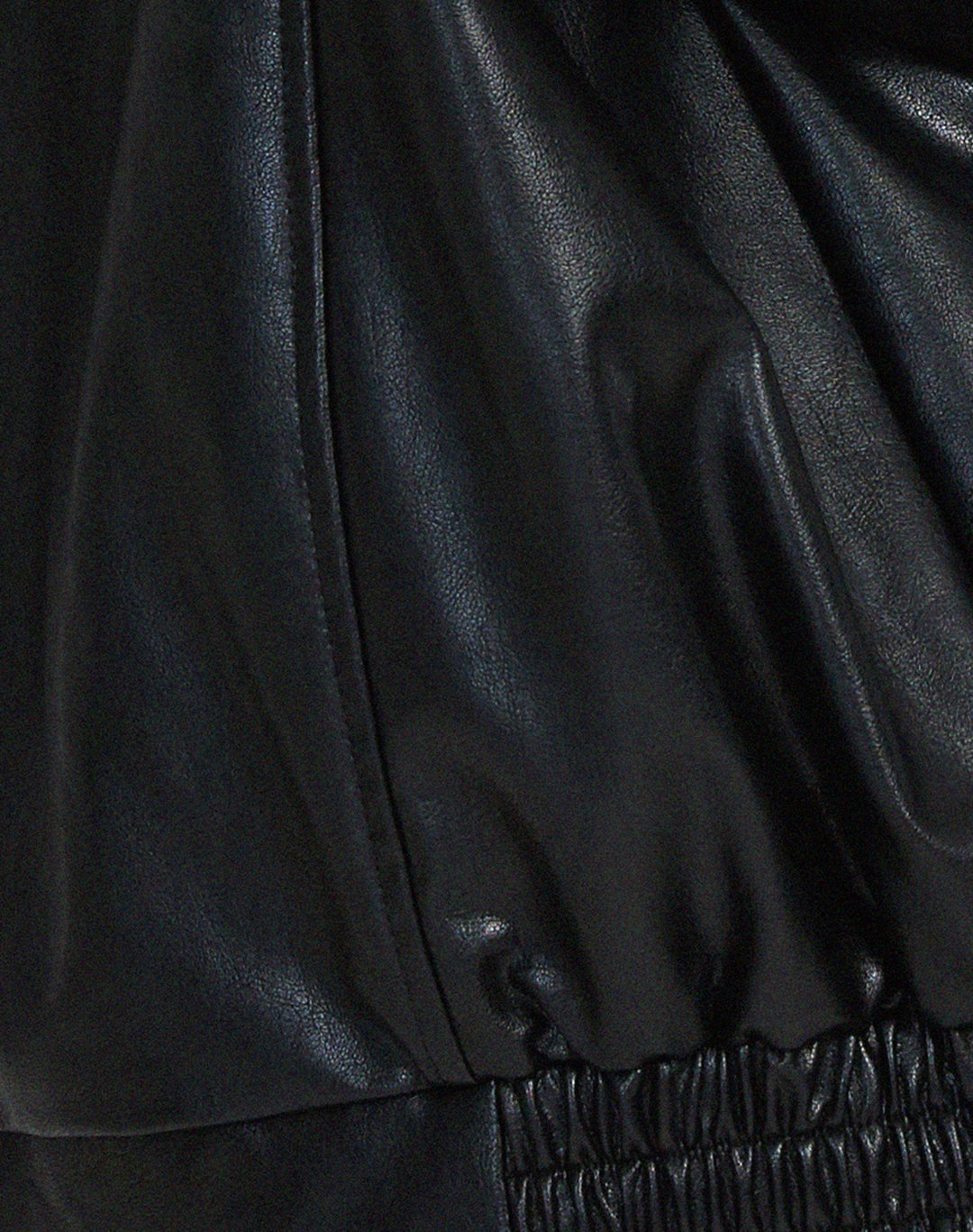Isabeau | Oversized leather jacket
