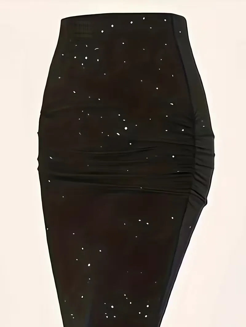 Valencia | Sparkle Mermaid Maxi Skirt
