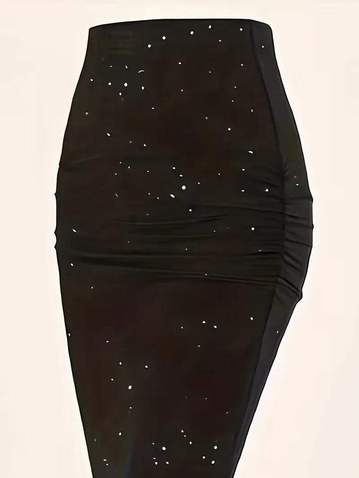 Valencia | Sparkle Mermaid Maxi Skirt
