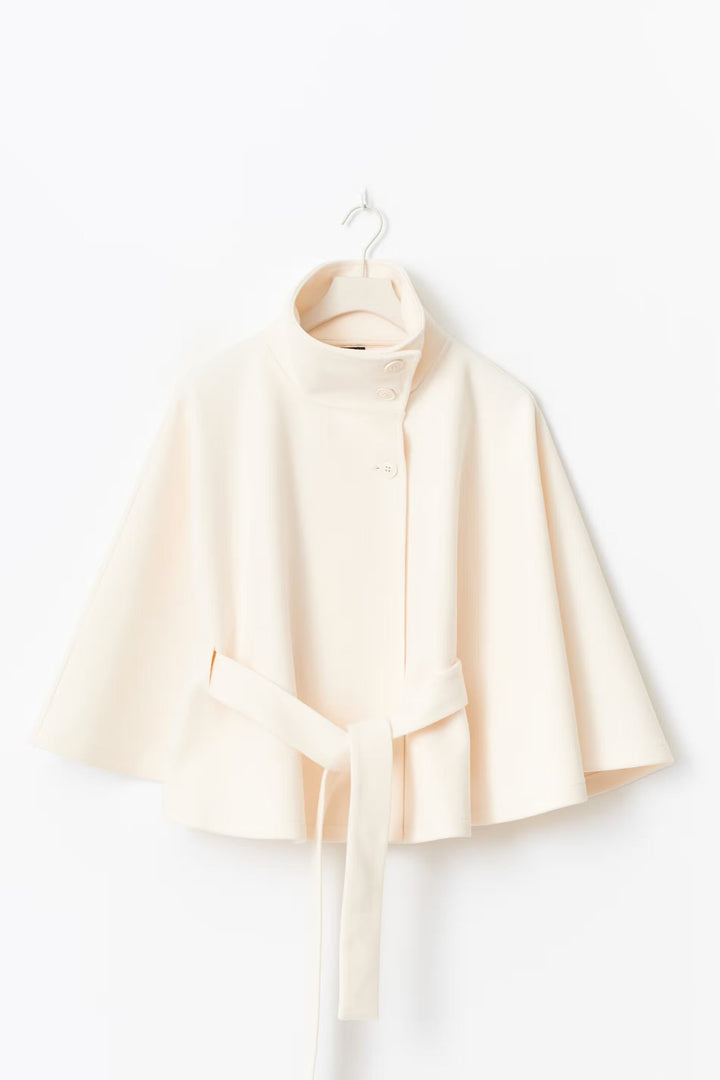 Vivian | Women's Belted Cape Coat