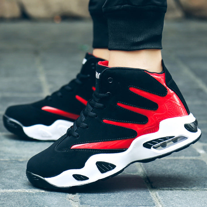 Men's high-top air cushion basketball shoes