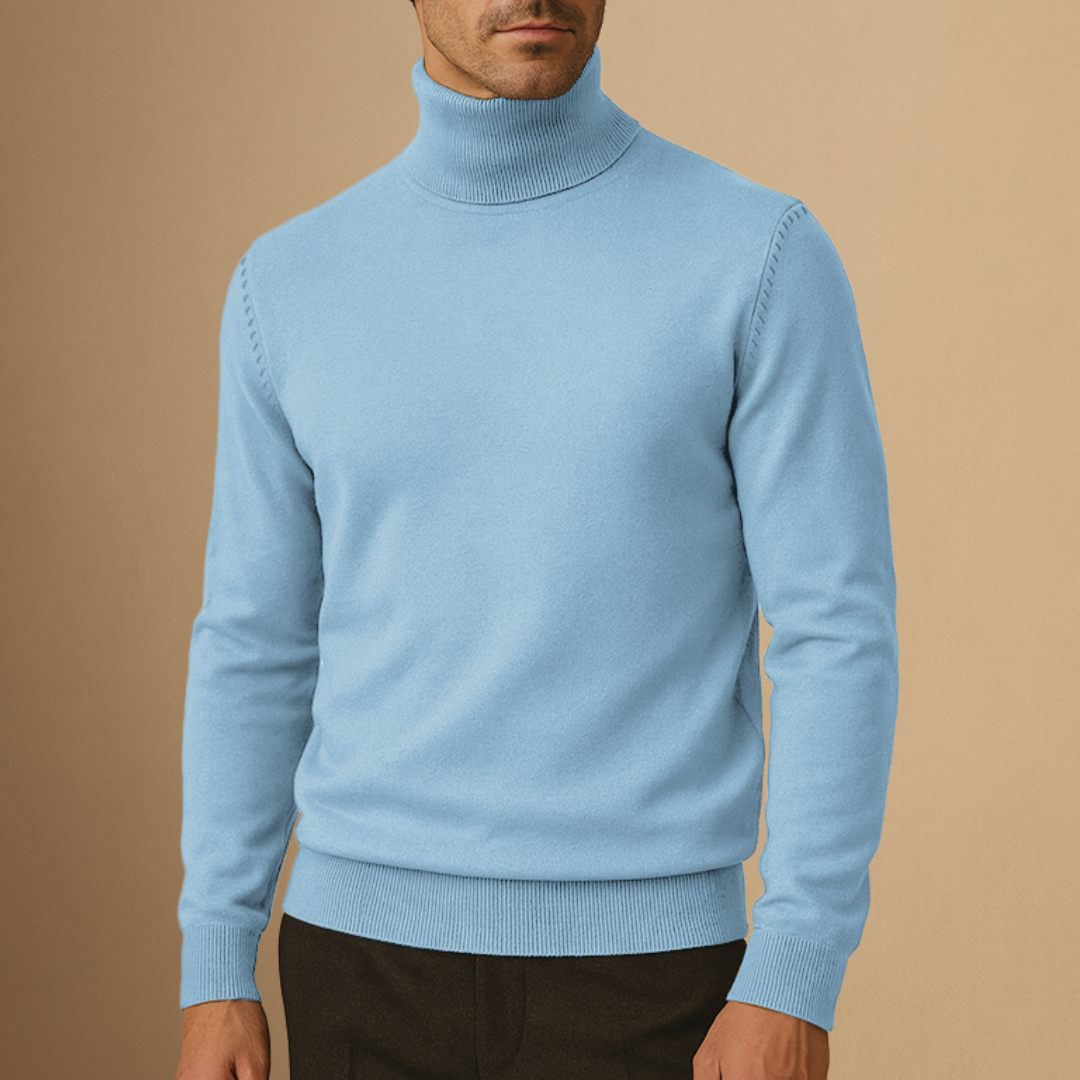 Gavin | Classic Soft Knit Turtleneck