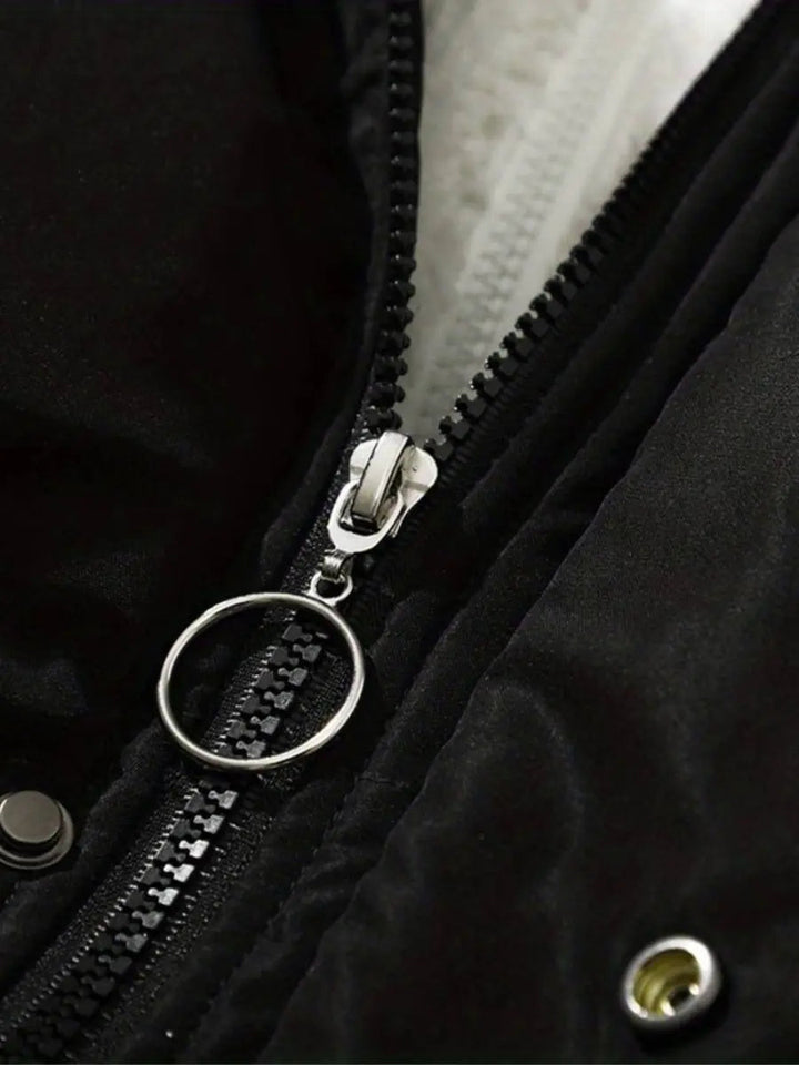 Delaney | Cozy Fleece-Lined Hooded Winter Coat