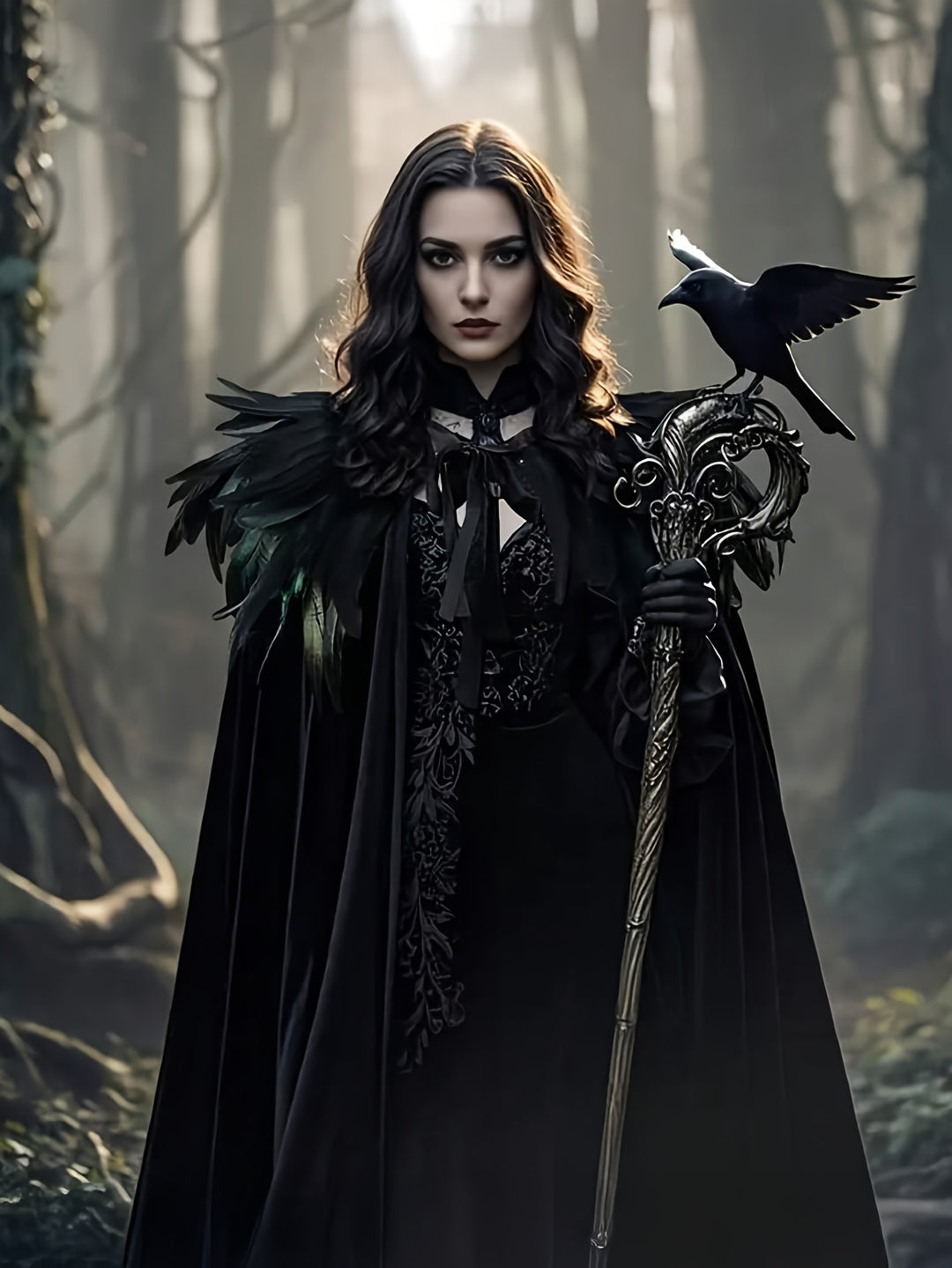 Adelaide38 | Hooded Halloween cape