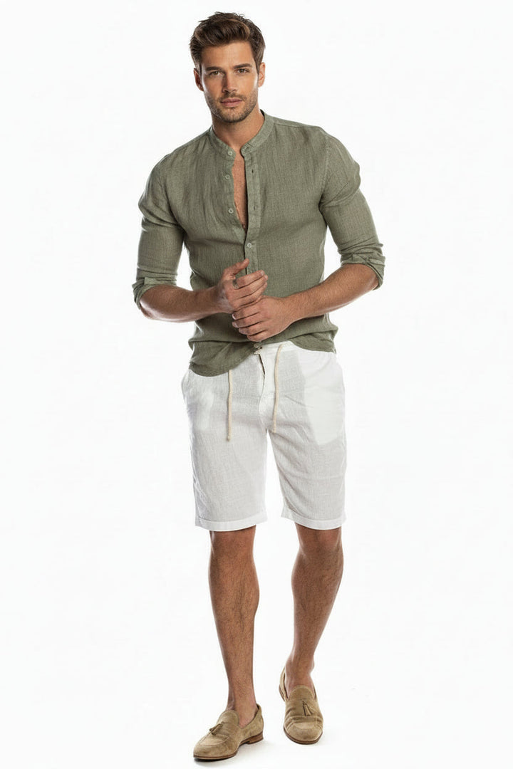 Wyatt | Men's Casual Linen Summer Shirt