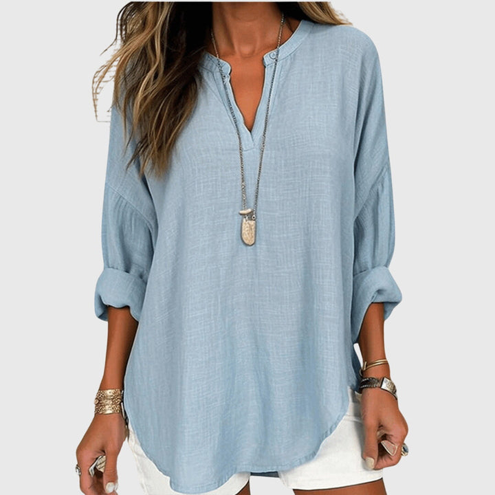 Opal | Flowy Beach Cover-Up Shirt