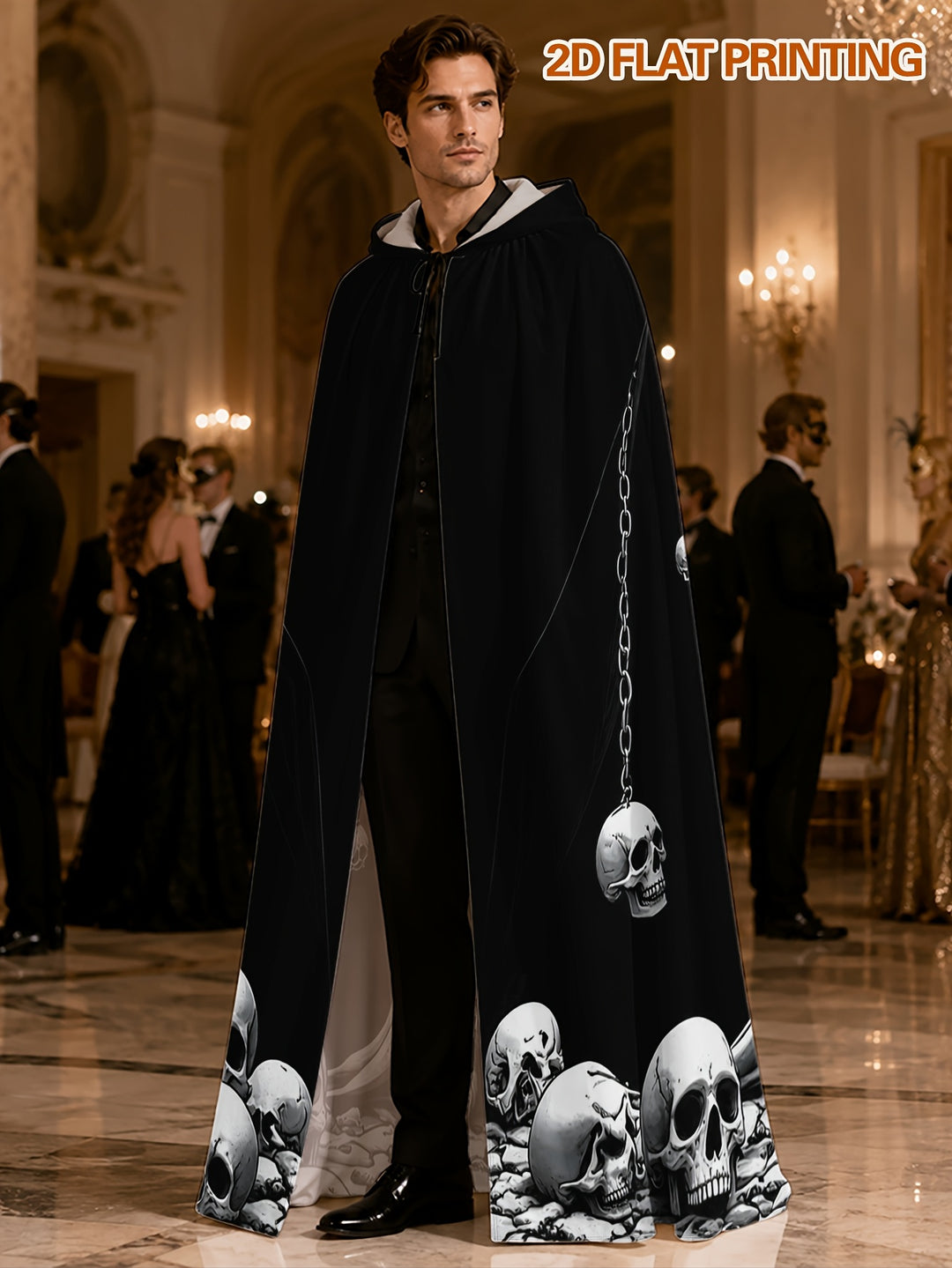 Finnian | Hooded Halloween cape