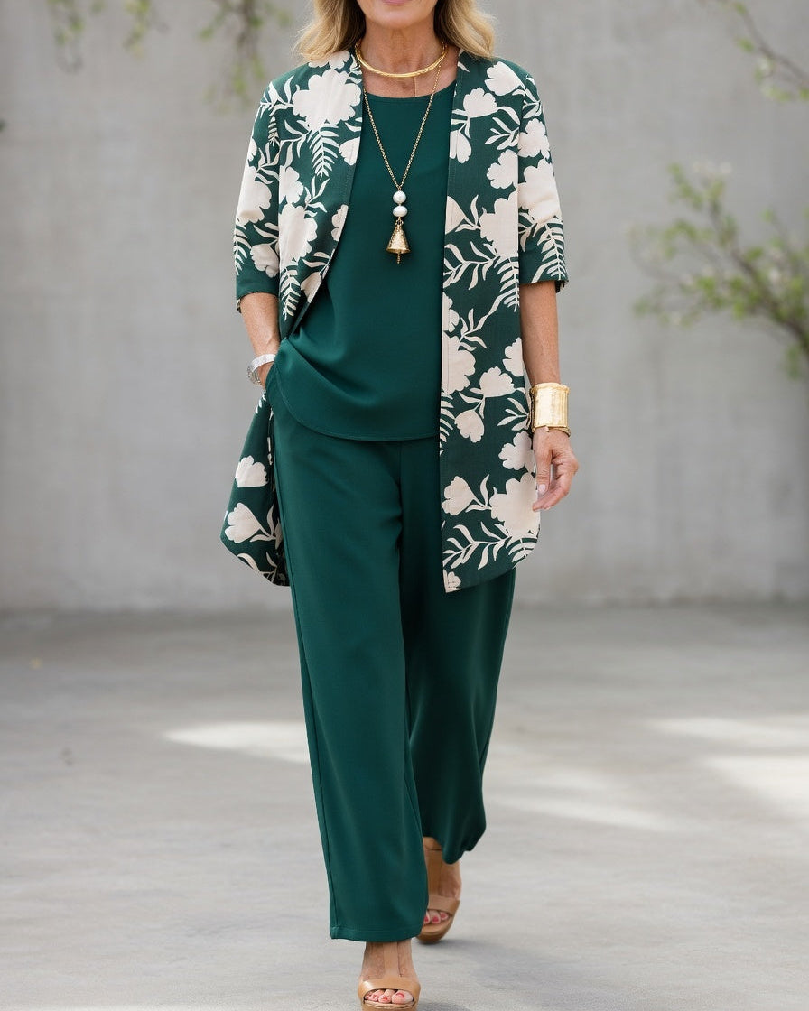 Sienna | Elegant Three Piece Outfit Set