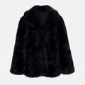 Lillian | Manteau d’hiver en fausse fourrure avec col